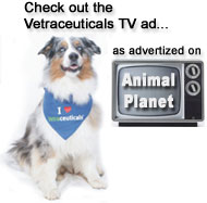 Check out our Vetraceuticals TV ad as seen on Animal Planet